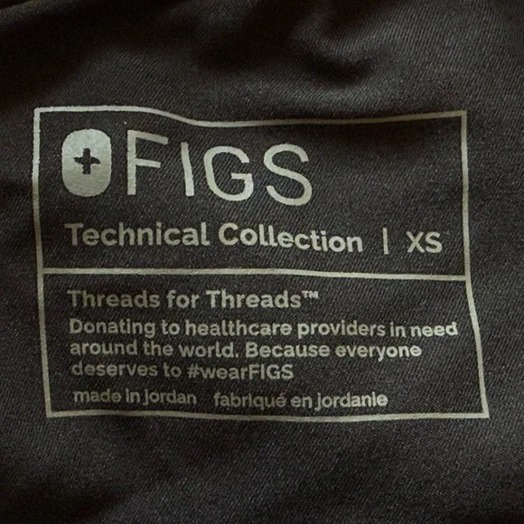 FIGS Kade Cargo Scrub Pants - Black, X-Small, Regular (NWOT) - Picture 3 of 8